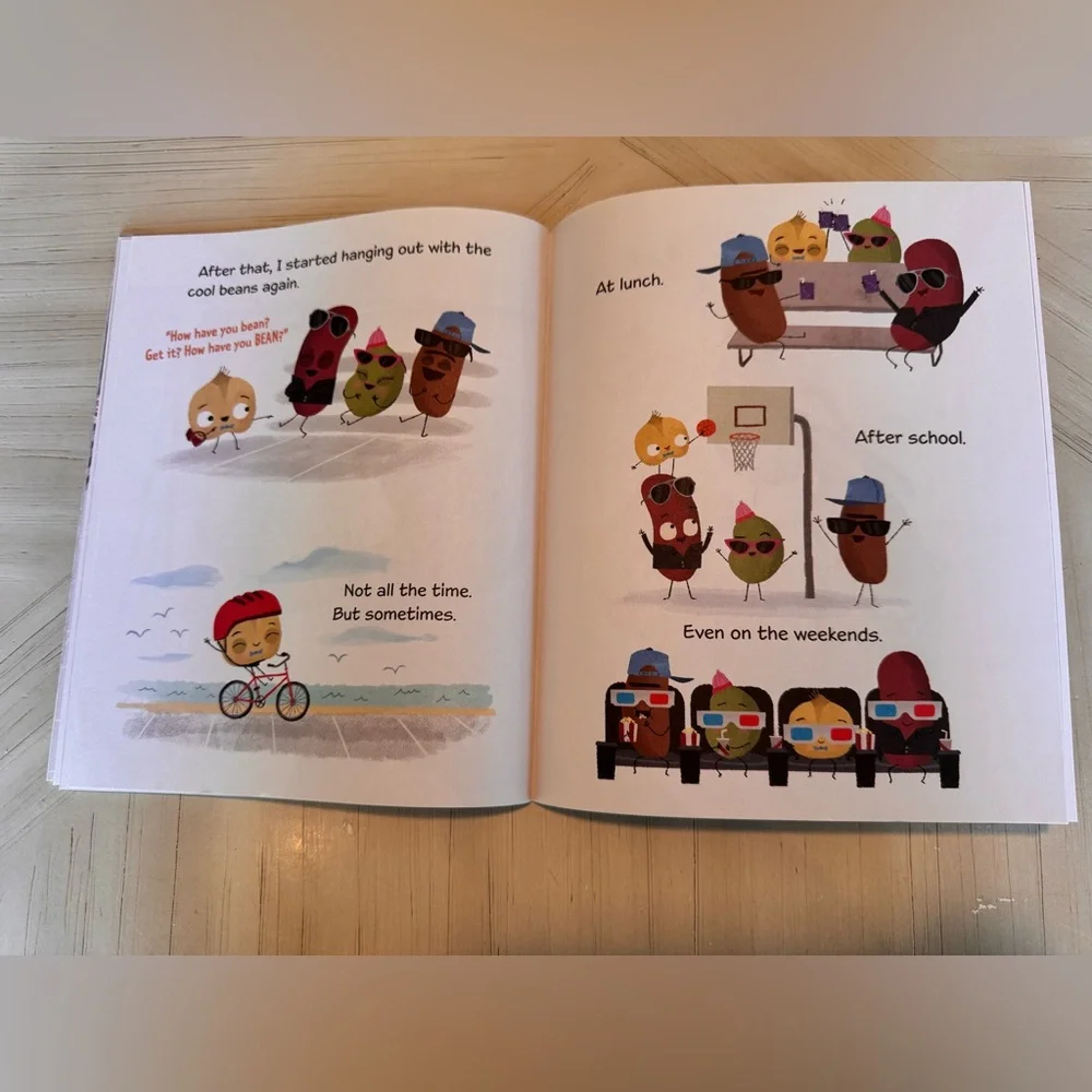 The Cool Bean by Jory John & Pete Oswald – The Food Group Book 3 – Paperback
